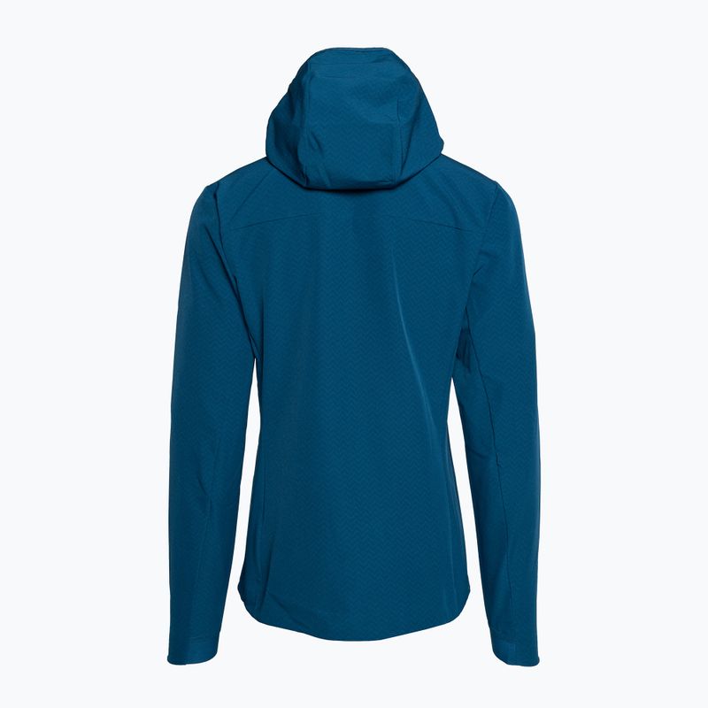 Куртка софтшелл жіноча Patagonia R1 CrossStrata Hoody lagom blue 11