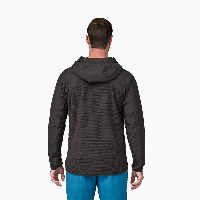Куртка гібридна чоловіча Patagonia Nano-Air Light Hybrid Hoody black 2