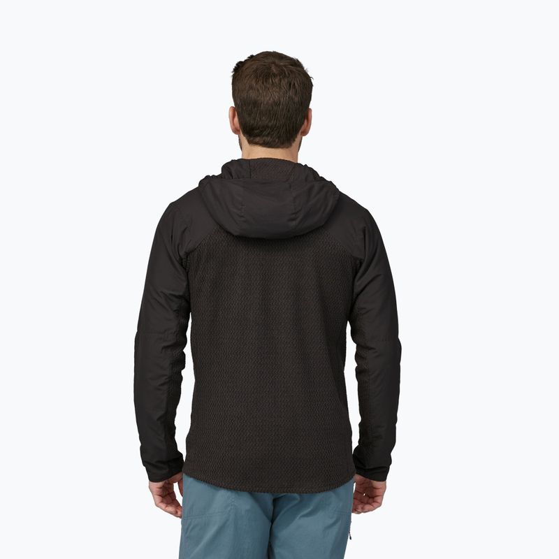 Куртка гібридна чоловіча Patagonia Nano-Air Light Hybrid Hoody black 3
