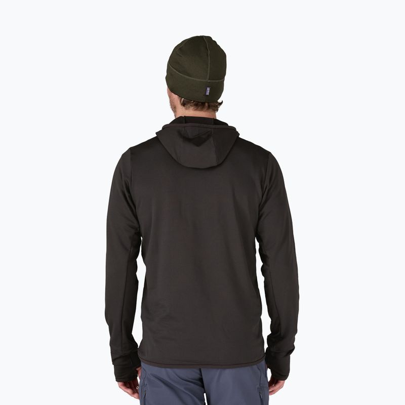 Кофта трекінгова чоловіча Patagonia R1 Thermal Full Zip Hoody black 2