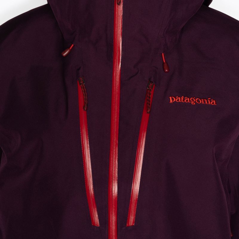 Жіноча нічна сливова дощова куртка Patagonia Triolet 3