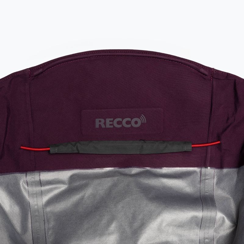 Жіноча нічна сливова дощова куртка Patagonia Triolet 6