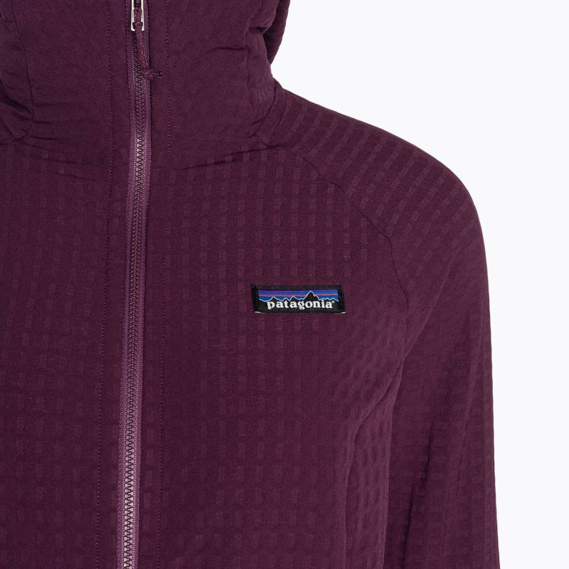 Жіноча софтшелл-куртка Patagonia R2 TechFace Hoody нічна слива 3