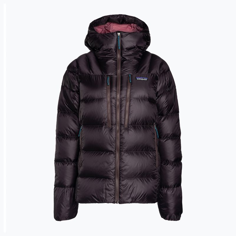 Пуховик жіночий Patagonia Fitz Roy Down Hoody obsidian plum