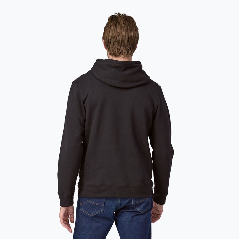 Чоловічий світшот Patagonia '73 Skyline Uprisal Hoody чорнильний чорний 2