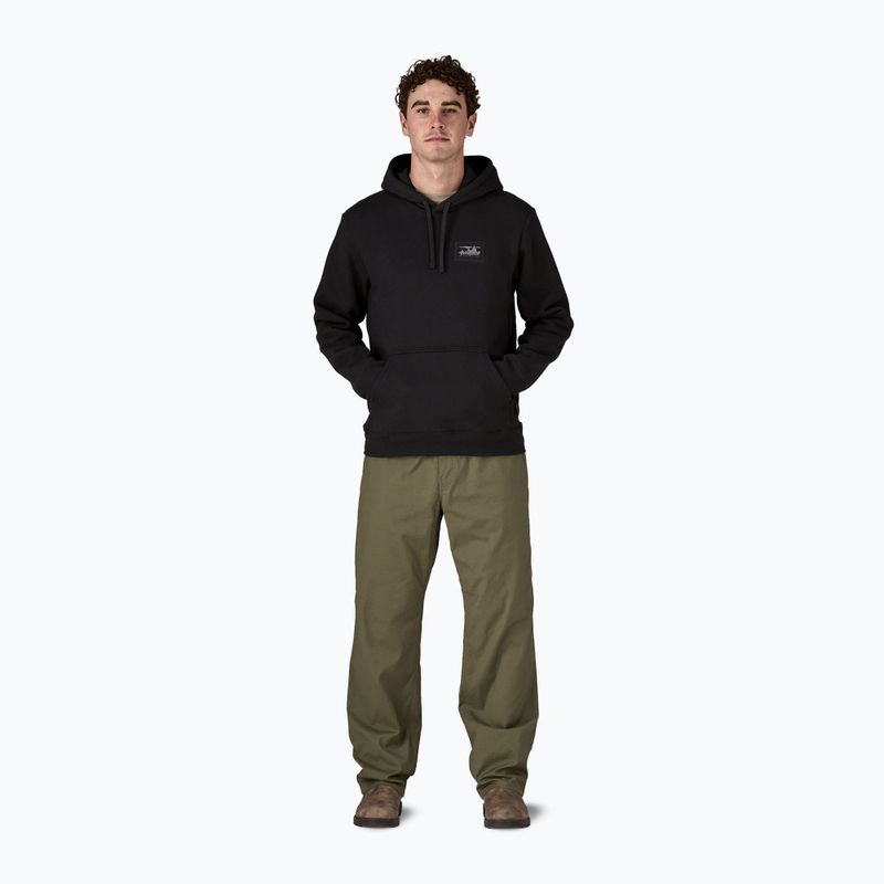 Чоловічий світшот Patagonia '73 Skyline Uprisal Hoody чорнильний чорний 2