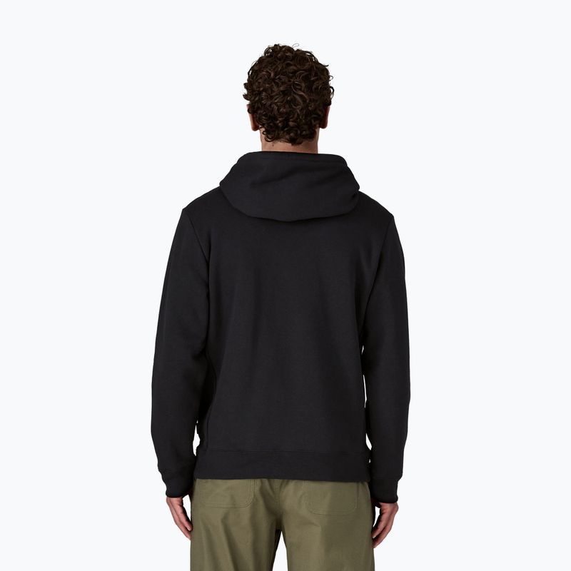 Чоловічий світшот Patagonia '73 Skyline Uprisal Hoody чорнильний чорний 3