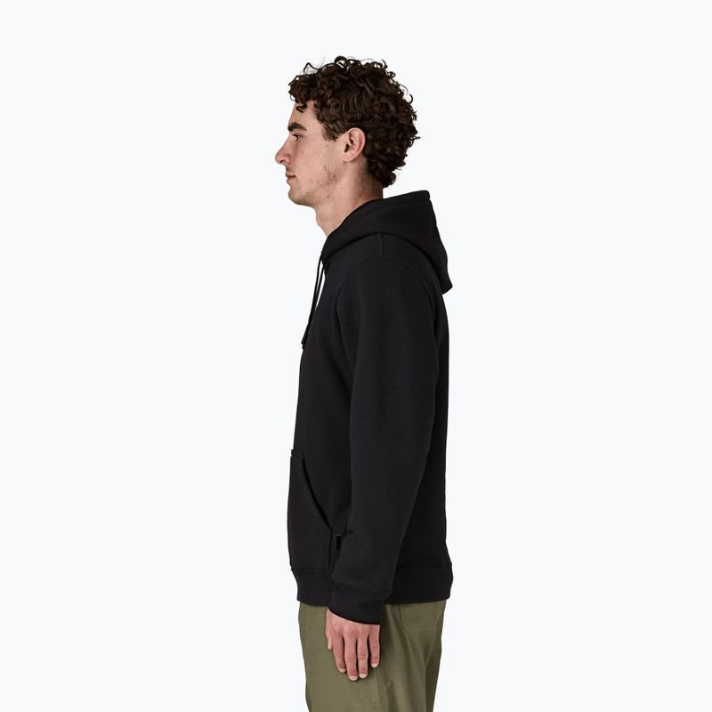 Чоловічий світшот Patagonia '73 Skyline Uprisal Hoody чорнильний чорний 4
