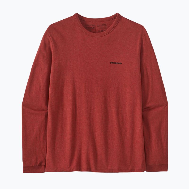 Футболка трекінгова жіноча Patagonia P-6 Logo Responsibili-Tee LS burl red 5