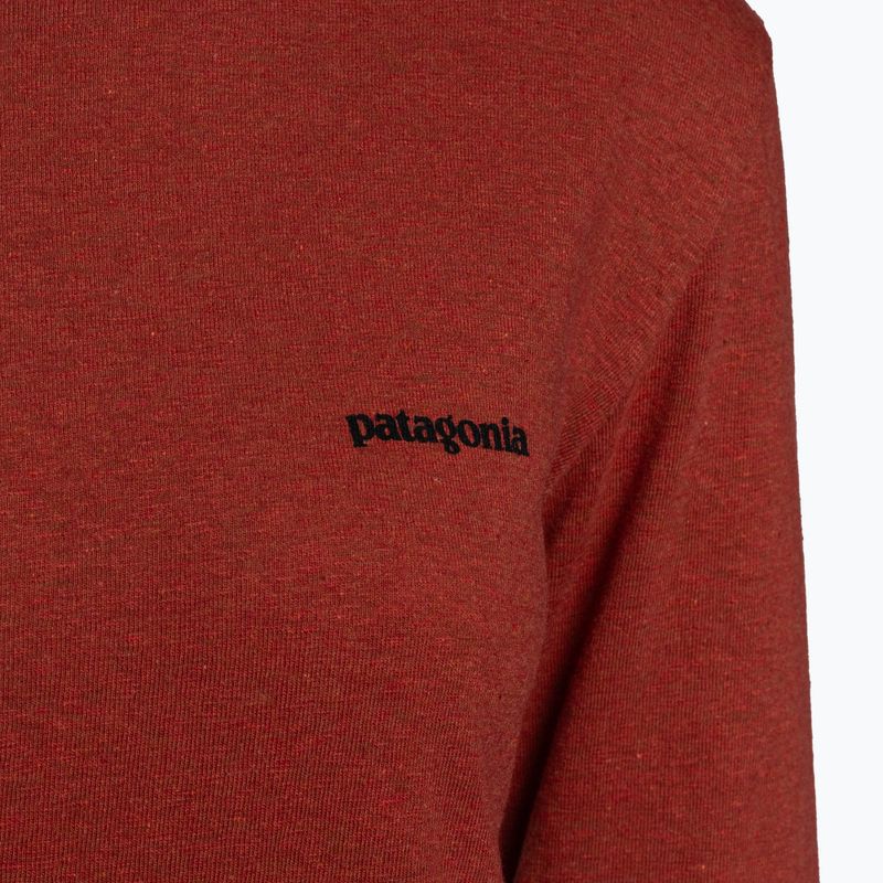 Футболка трекінгова жіноча Patagonia P-6 Logo Responsibili-Tee LS burl red 3