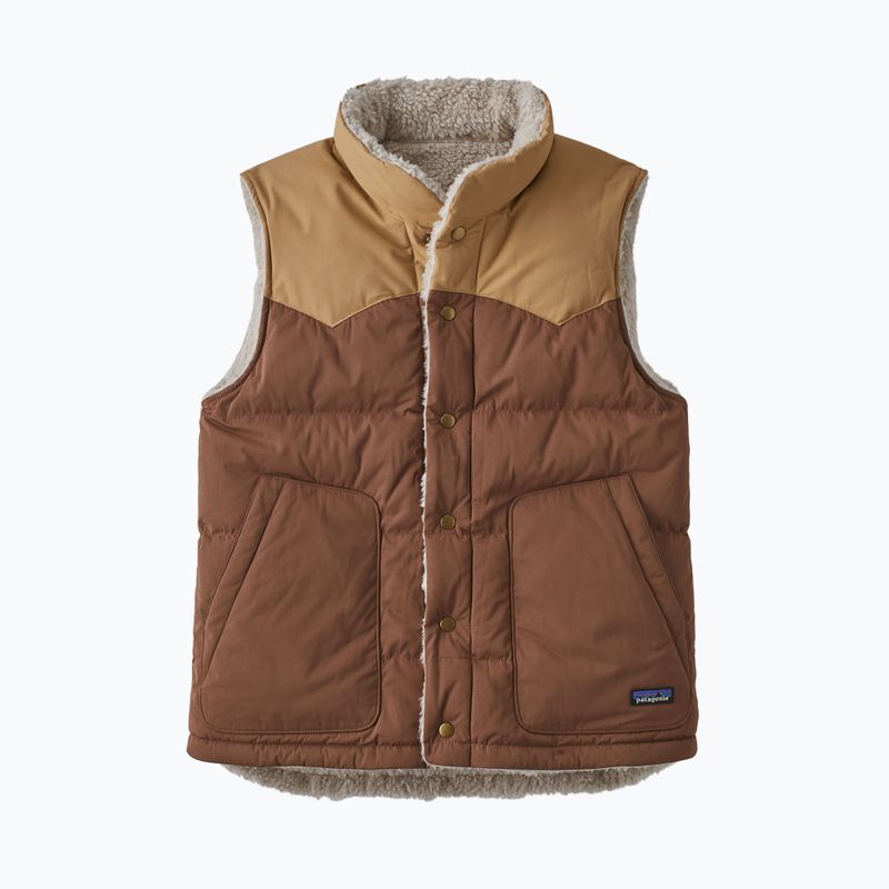 Жилетка чоловіча Patagonia Reversible Bivy Down moose brown 9