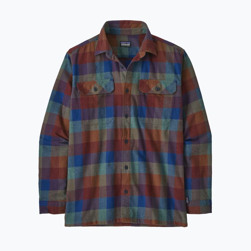 Сорочка чоловіча Patagonia Organic Cotton MW Fjord Flannel guides/superior blue 4
