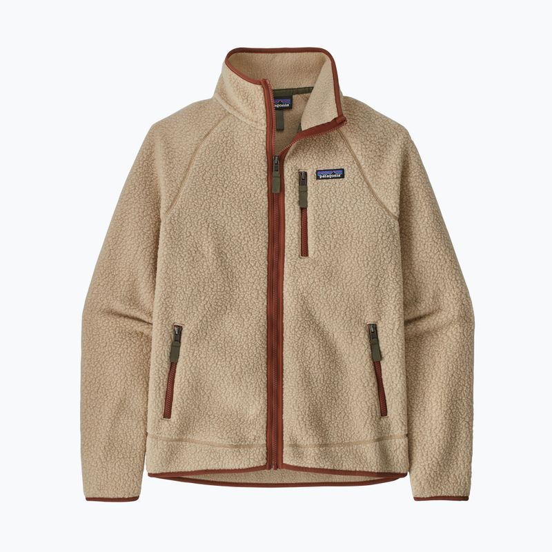 Кофта флісова чоловіча Patagonia Retro Pile el cap khaki w/sisu brown 11
