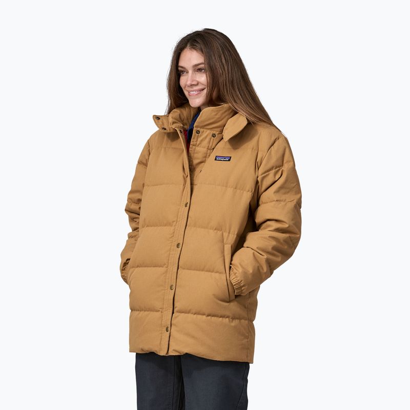 Пуховик жіночий Patagonia Cotton Down Parka nest brown