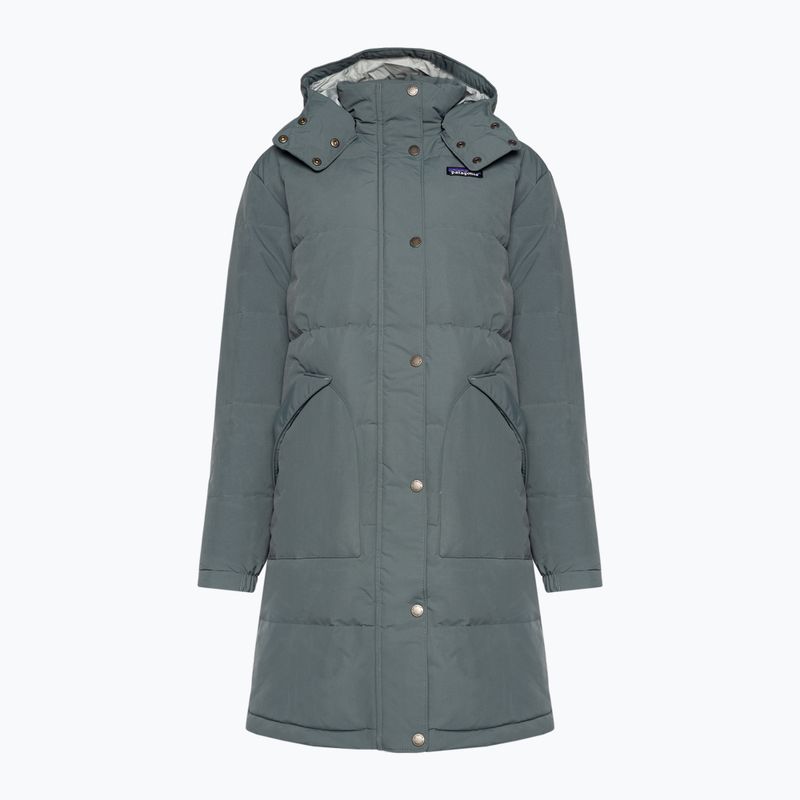 Пуховик жіночий Patagonia Downdrift Parka nouveau green 4