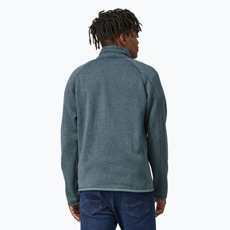 Чоловічий светр Patagonia Better Sweater Флісовий трекінговий світшот нуво зелений 2