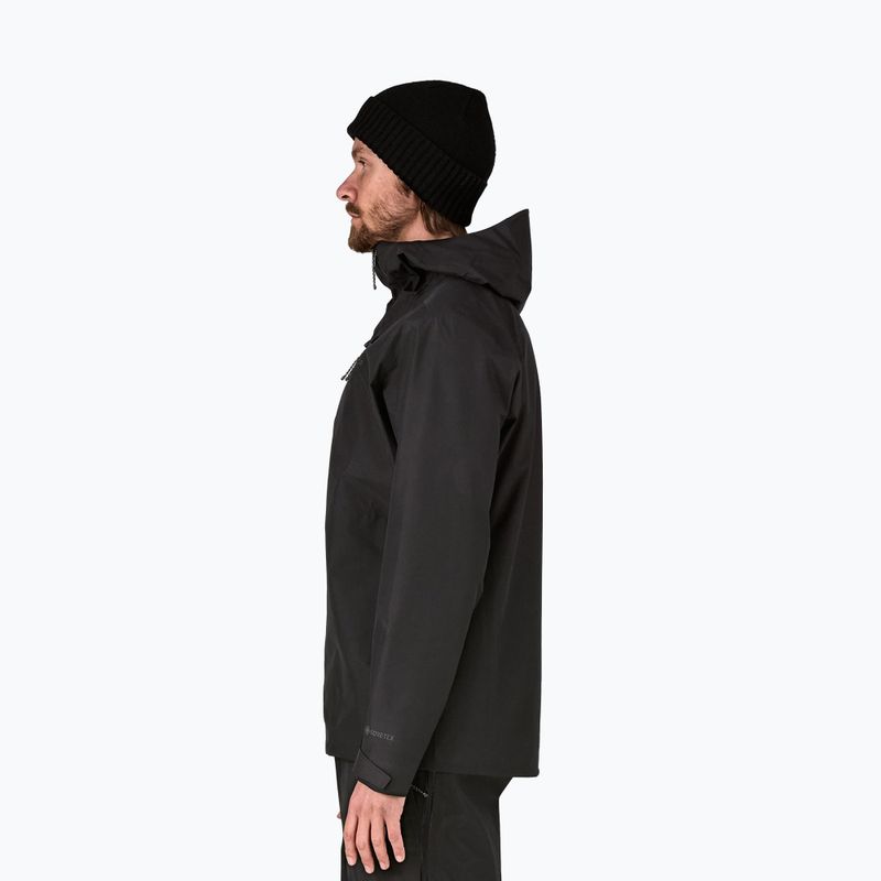 Чоловіча дощовик Patagonia Triolet чорний 4