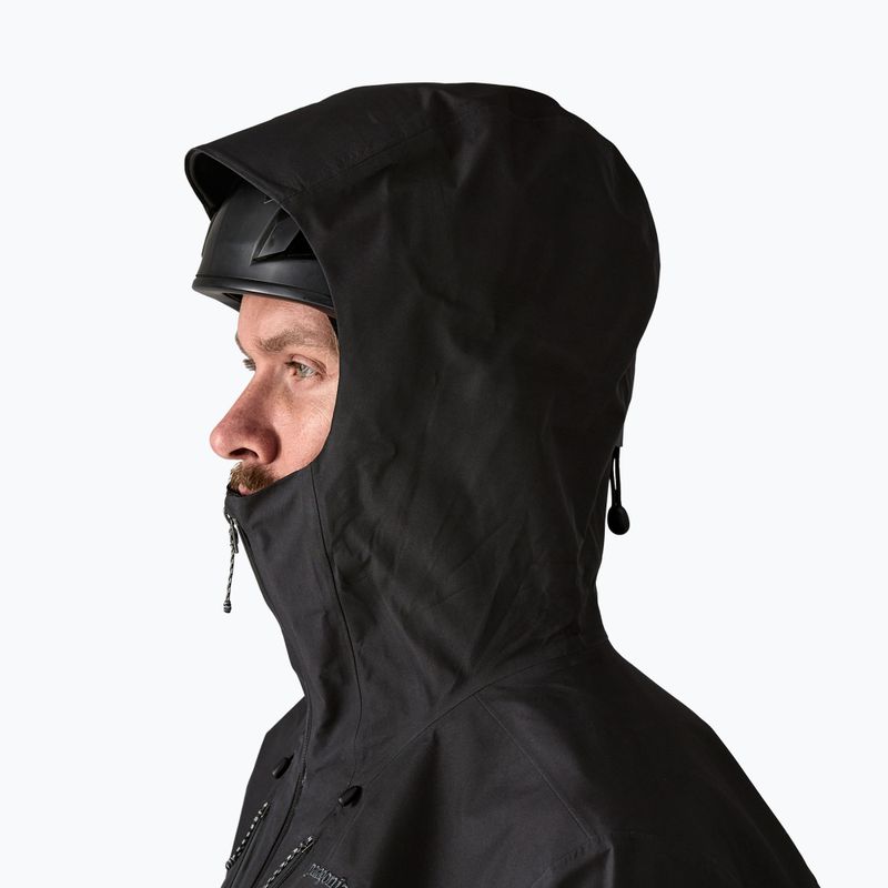 Чоловіча дощовик Patagonia Triolet чорний 5
