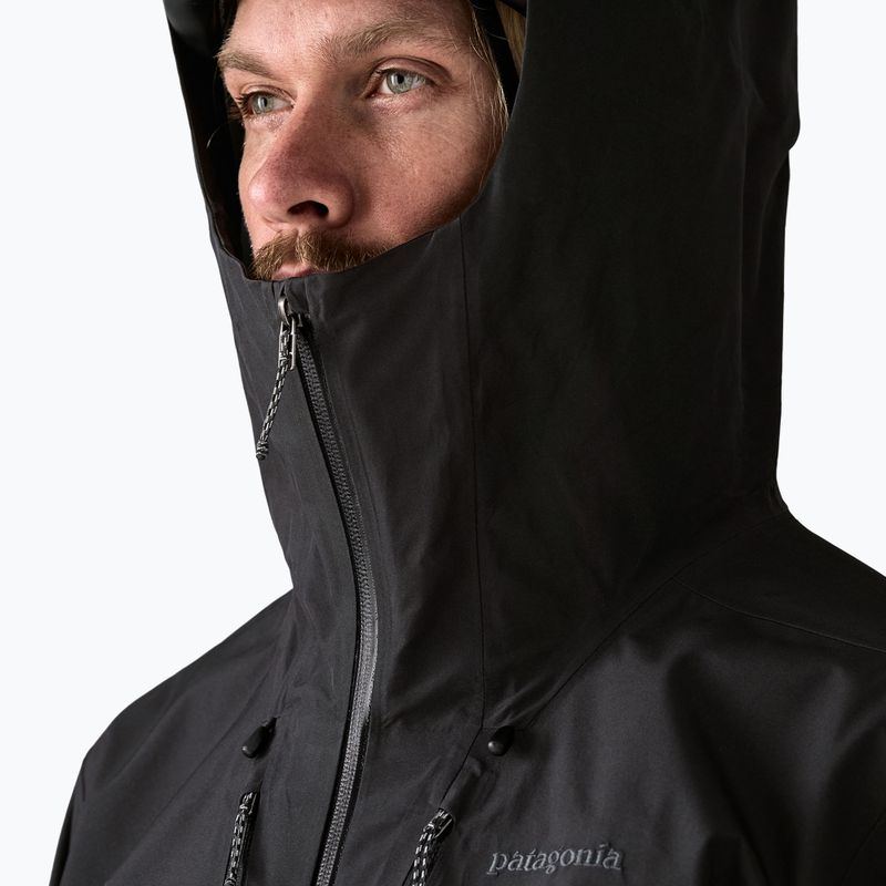 Чоловіча дощовик Patagonia Triolet чорний 6