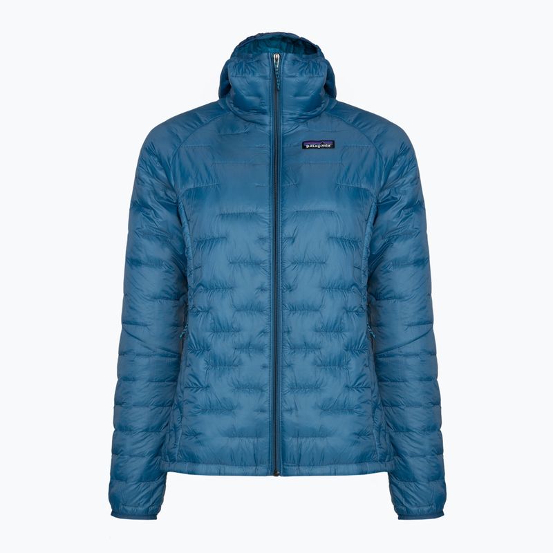 Жіноча утеплена куртка Patagonia Micro Puff Hoody lagom blue 3