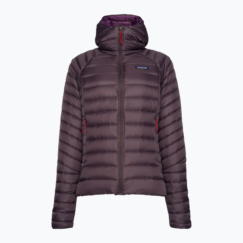 Пуховик жіночий Patagonia Down Sweater Hoody obsidian plum 4