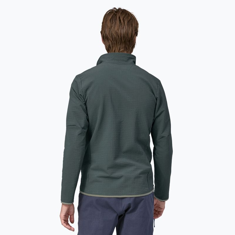 Чоловіча софтшелл-куртка Patagonia R2 TechFace nouveau green 2