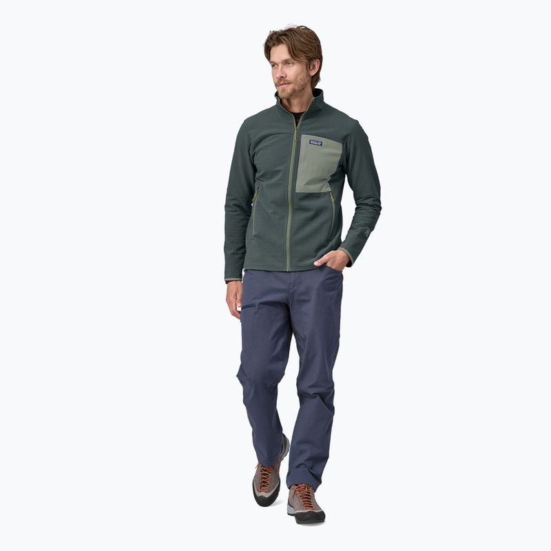 Чоловіча софтшелл-куртка Patagonia R2 TechFace nouveau green 3