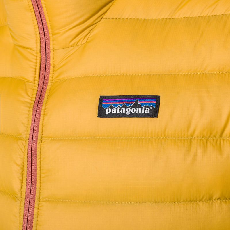 Пуховик чоловічий Patagonia Down Sweater Hoody cosmic gold 3