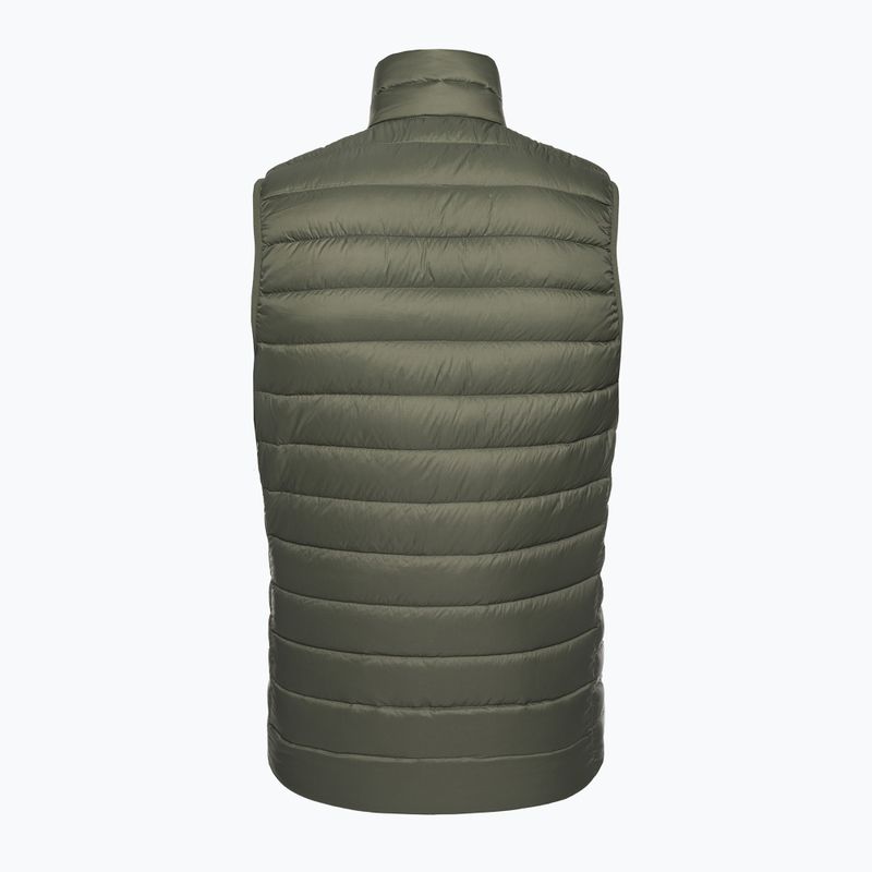 Чоловічий пуховий светр Patagonia без рукавів з тазиком зелений 4