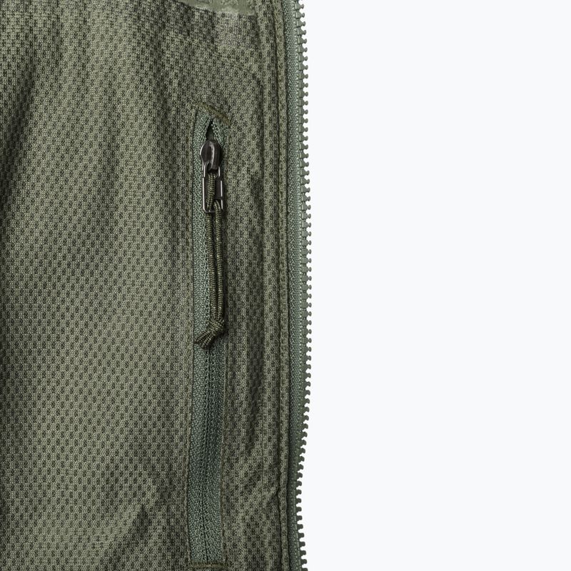 Чоловіча софтшелл-куртка Patagonia R1 TechFace Hoody з капюшоном для басейну зеленого кольору 4