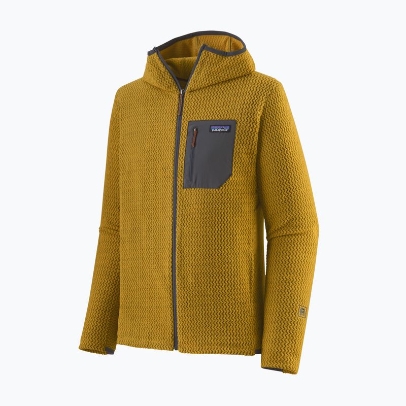 Кофта флісова чоловіча Patagonia R1 Air Full-Zip cosmic gold 5