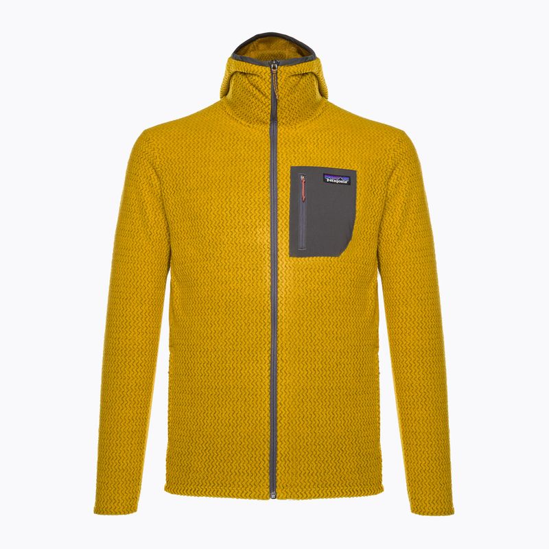Кофта флісова чоловіча Patagonia R1 Air Full-Zip cosmic gold