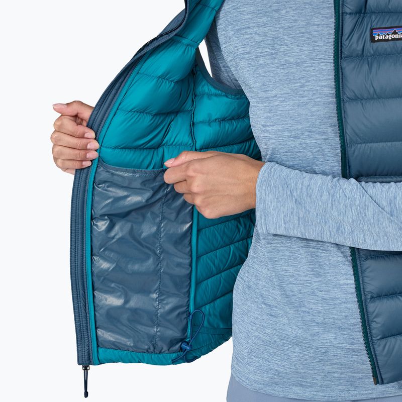 Жіночий пуховий светр Patagonia без рукавів lagom синій 10