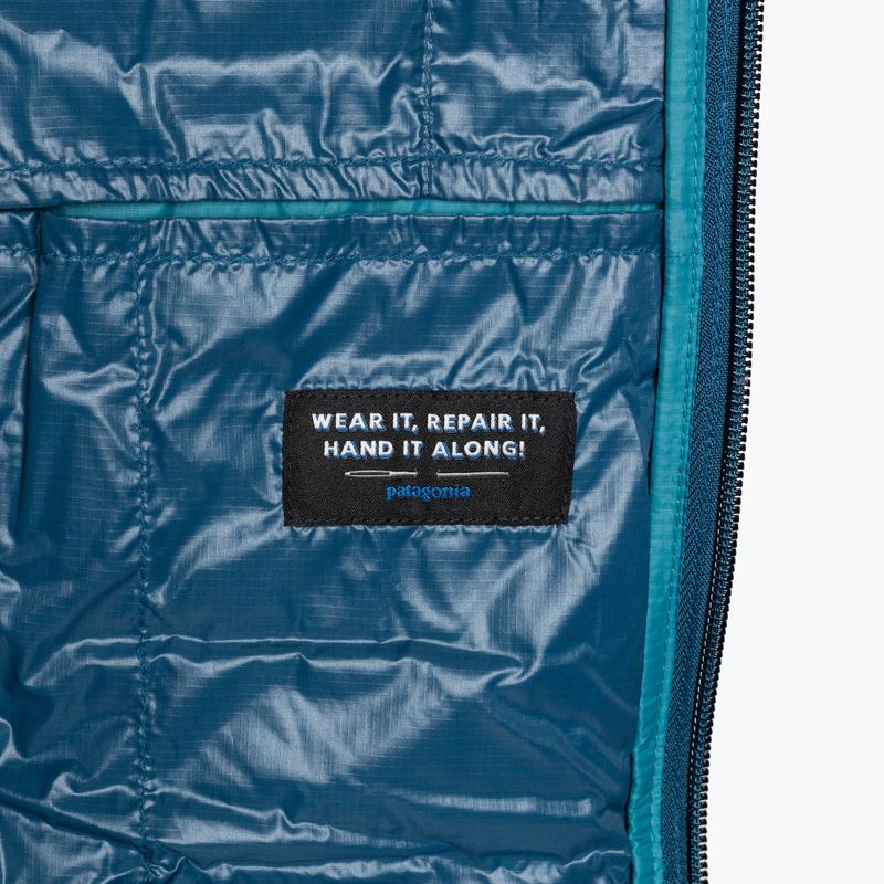 Жіночий пуховий светр Patagonia без рукавів lagom синій 17