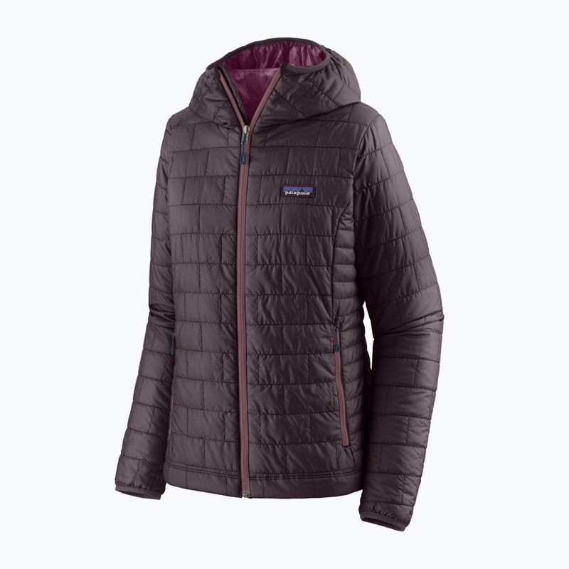 Куртка утеплена жіноча Patagonia Nano Puff Hoody obsidian plum 5