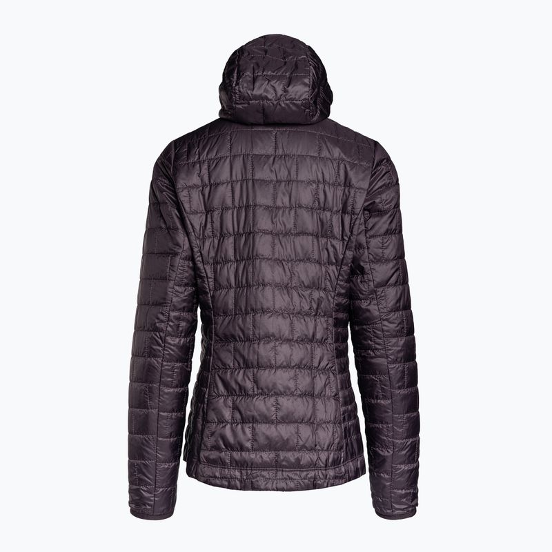 Куртка утеплена жіноча Patagonia Nano Puff Hoody obsidian plum 2