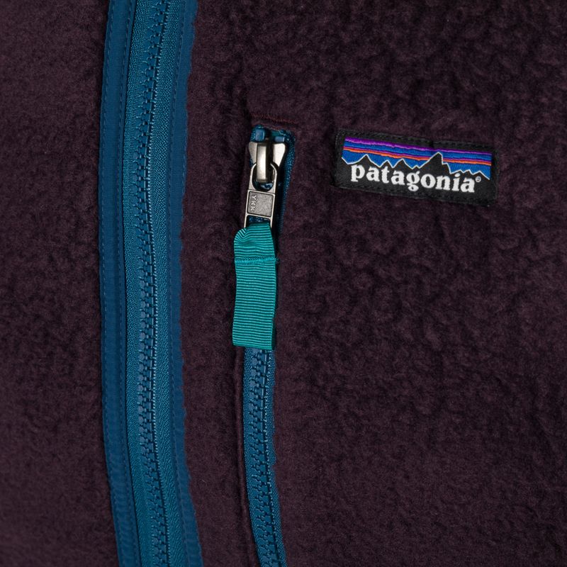 Чоловічий фліс Patagonia Ретро з ворсом без рукавів обсидіанова слива 3