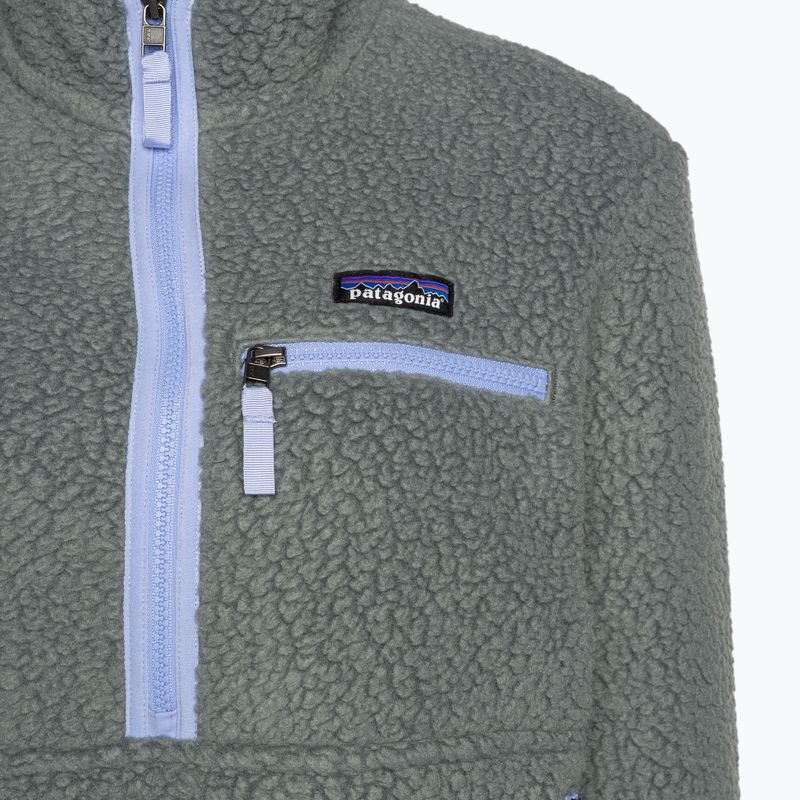 Кофта флісова жіноча Patagonia Retro Pile Marsupial nouveau green 5