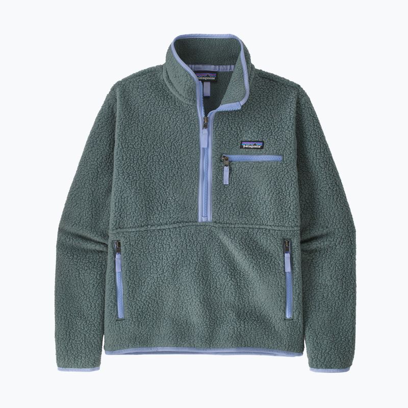 Кофта флісова жіноча Patagonia Retro Pile Marsupial nouveau green 7