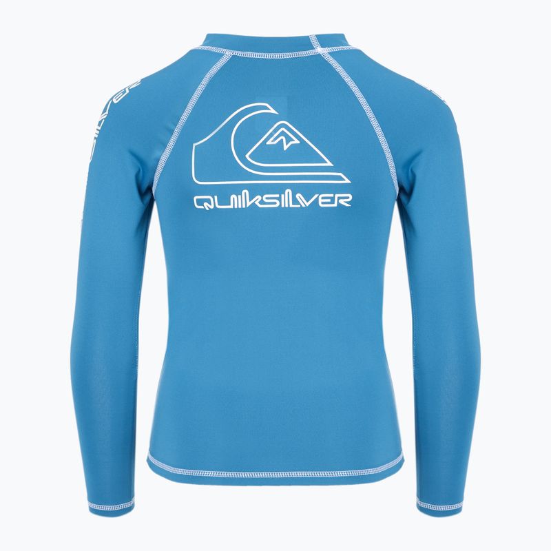 Лонгслів для плавання дитячий Quiksilver On Tour blue 2