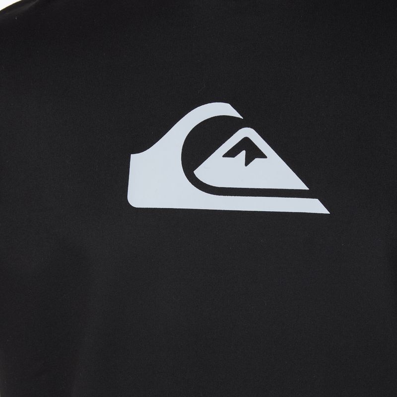 Футболка для плавання дитяча Quiksilver Solid Streak black 3