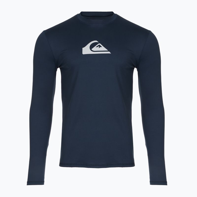 Лонгслів для плавання чоловічий Quiksilver Solid Streak navy blazer/grey