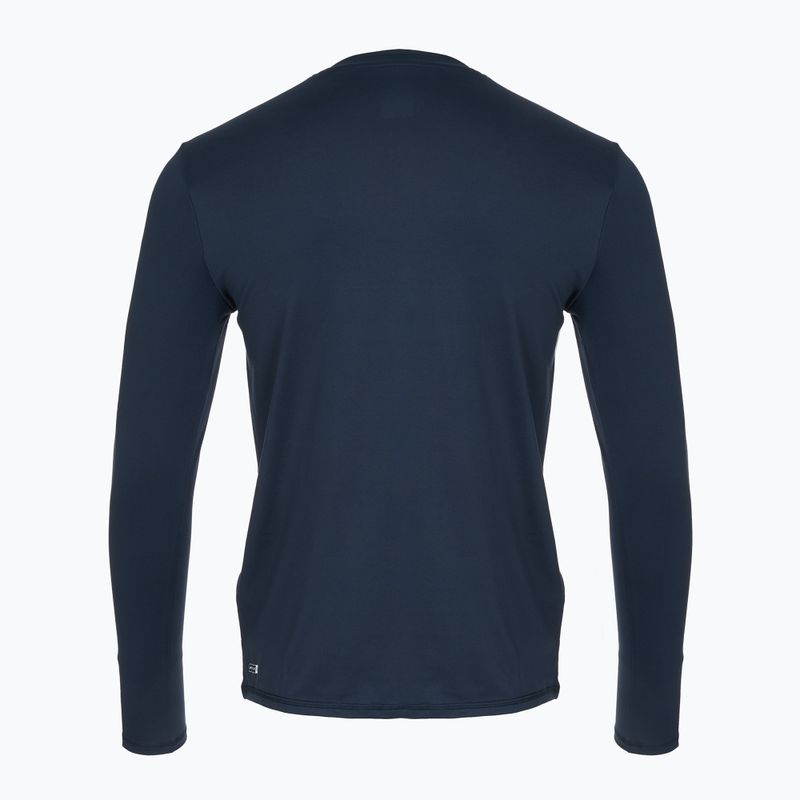 Лонгслів для плавання чоловічий Quiksilver Solid Streak navy blazer/grey 2