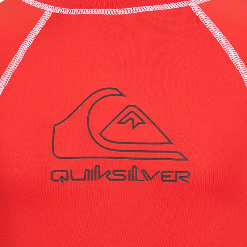 Лонгслів для плавання дитячий Quiksilver On Tour red 3