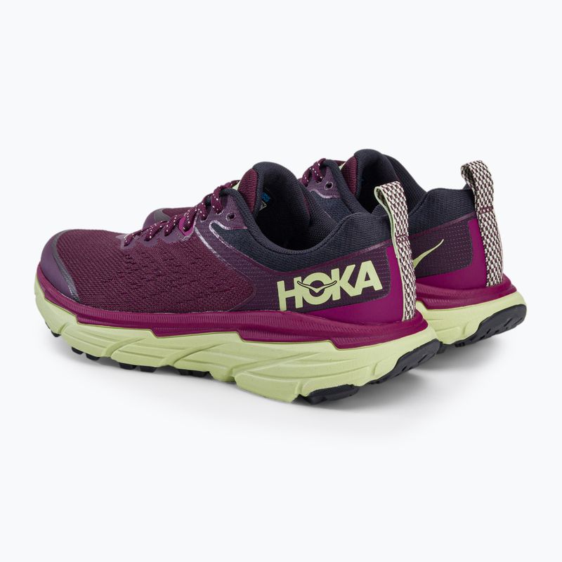 Кросівки для бігу жіночі HOKA Challenger ATR 6 бордові 1106512-GWBT 4