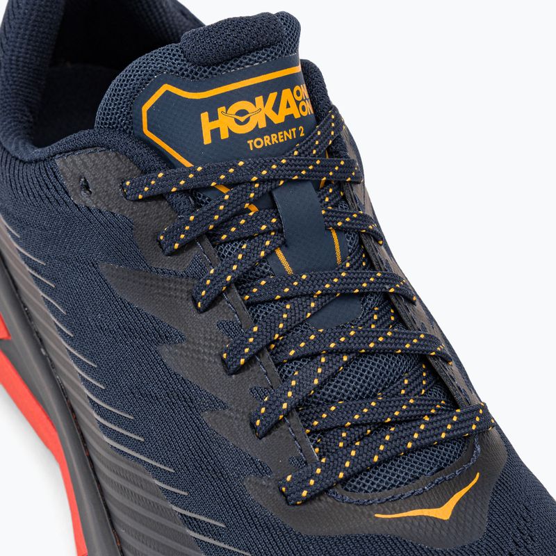 Кросівки для бігу чоловічі HOKA Torrent 2 outer space/fiesta 8