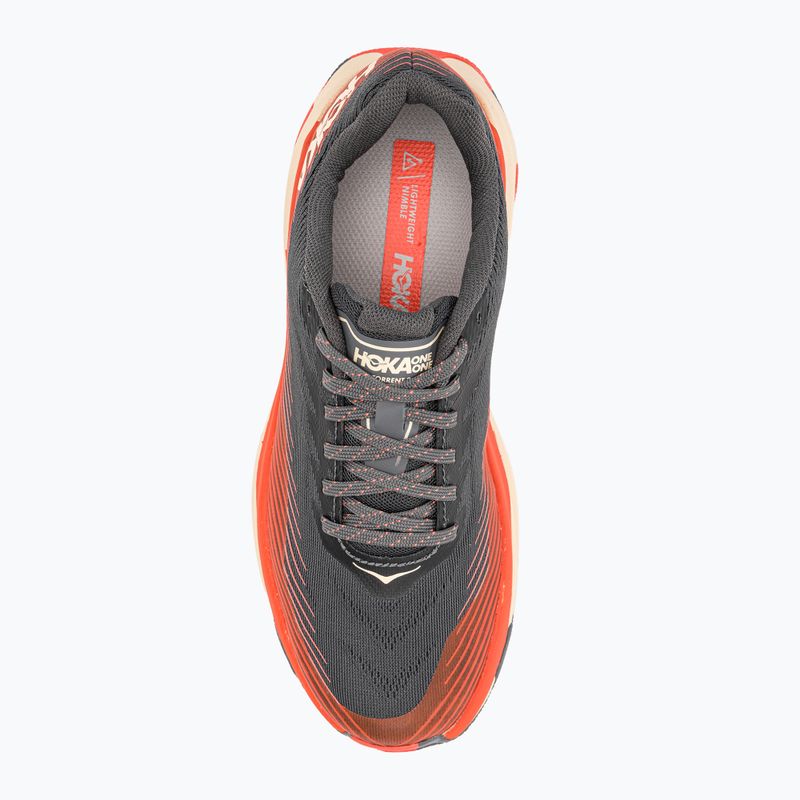 Кросівки для бігу жіночі HOKA Torrent 2 castlerock/camellia 5
