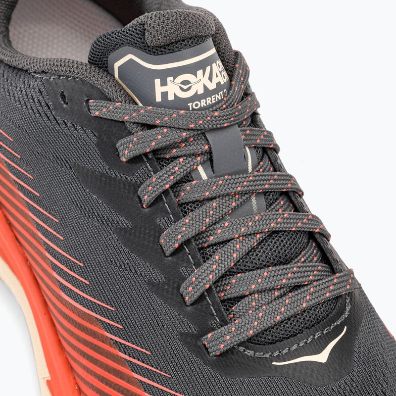 Кросівки для бігу жіночі HOKA Torrent 2 castlerock/camellia 8
