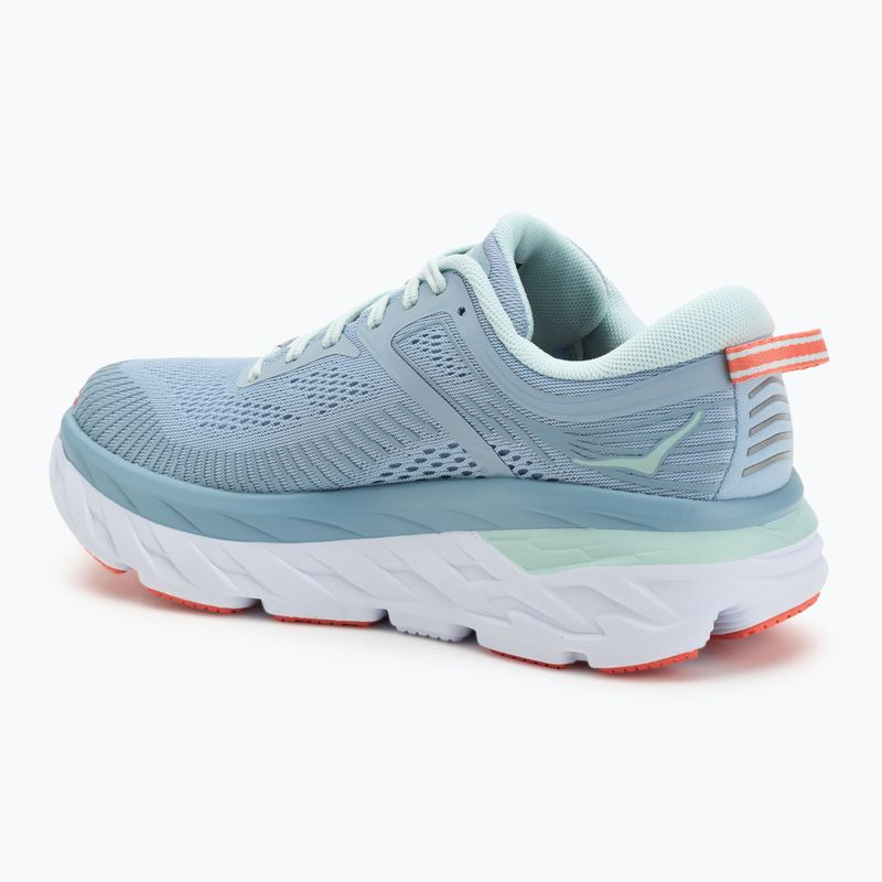 Кросівки для бігу чоловічі HOKA Bondi 7 blue fog/blue glass 3
