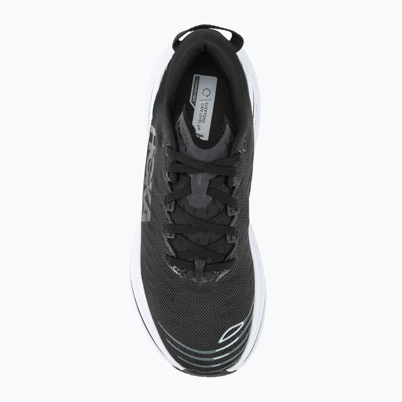 Черевики для бігу жіночі HOKA Bondi X black/white 7